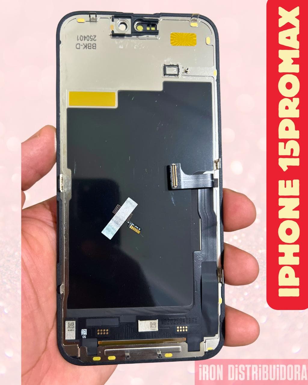 Display iPhone 15 Pro Max AMOLED 120Hz